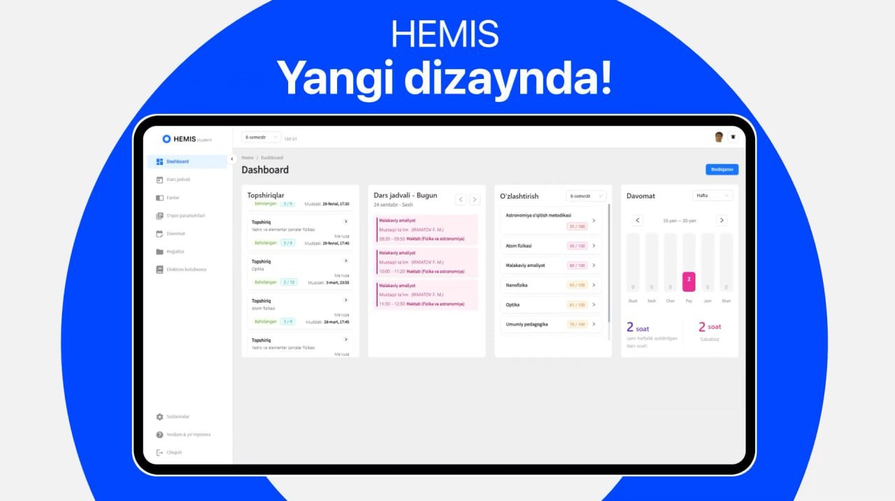Talabalar ijtimoiy faollik indeksini hisoblash tizimi ishga tushirildi