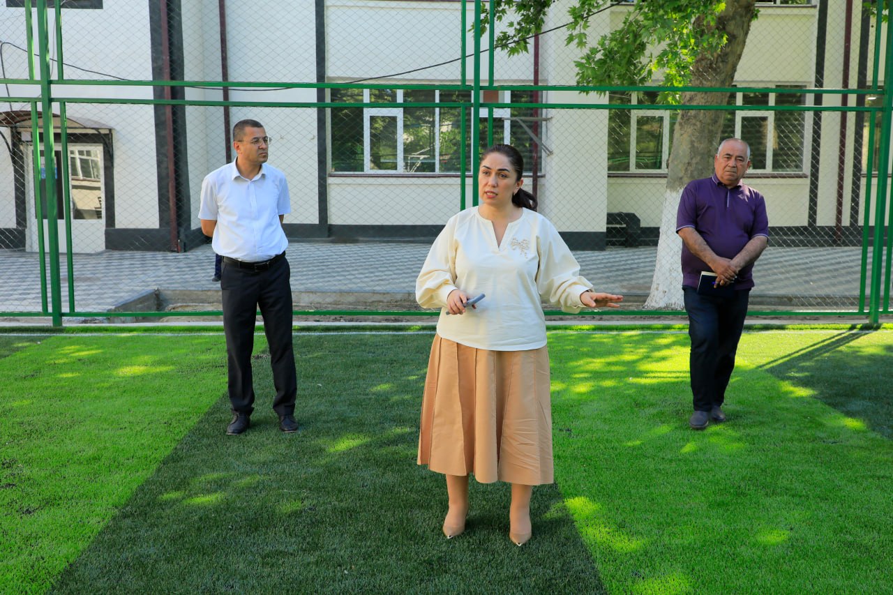 Yoshlar uchun zamonaviy sport maydoni barpo etildi
