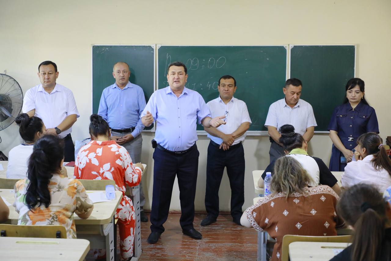 Samarqand davlat pedagogika institutida yakuniy nazorat hamda yakuniy davlat attestatsiya imtihonlariga start berildi.