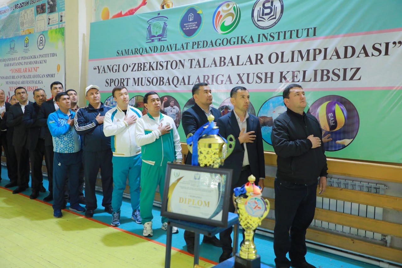 SamDPIda “Yangi O‘zbekiston talabalar olimpiadasi” sport musobaqalariga start berildi